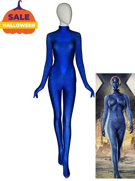 X-men Disfraz de Mystique Cosplay Disfraz de Halloween