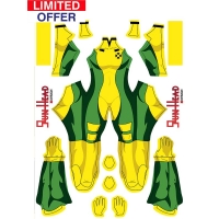 Disfraz de cosplay de impresión Rogue X-Men 97
