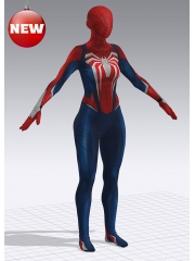 PS5 Spider Woman Shiny Version Cosplay Costume