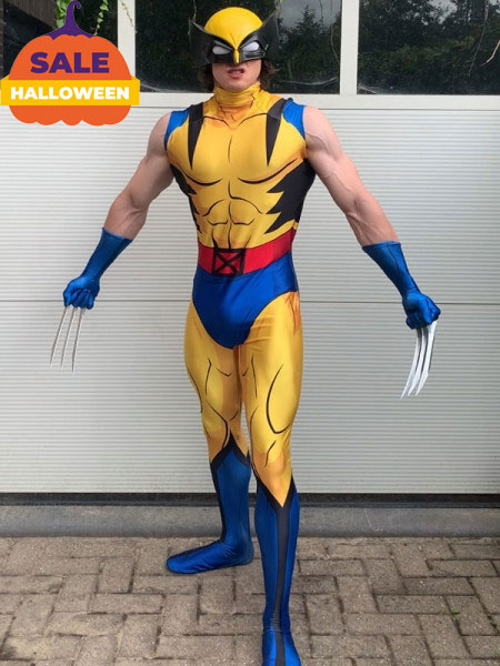 Wolverine X-men 97 Printing Cosplay Costume No Mask