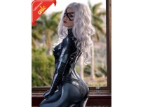 2017 Newest Black Cat Symbiote Female Cosplay Costume