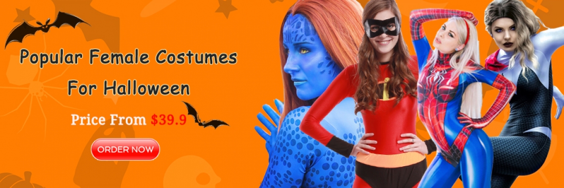 Popular Female Costumes For Halloween