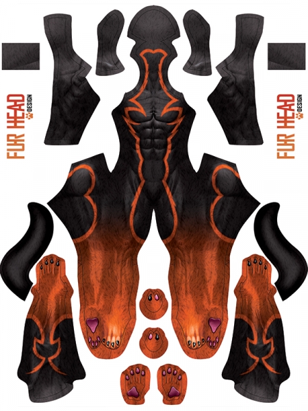 FurHead Petsuit Printing Petsuit Fursuit No Mask FurHead Petsuit Printing Petsuit Fursuit No Mask