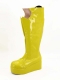 Halloween Batgirl Yellow Platform High Boots