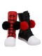 Harley Quinn Supervillain Cosplay Boots