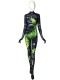 Poison Ivy Plantgirl DyeSub Printing Cosplay Costume