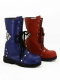Red & Blue DC Comics Harley Quinn Cosplay Boots