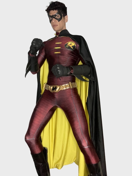 Disfraz de Cosplay de Red Robin DC Comics más nuevo