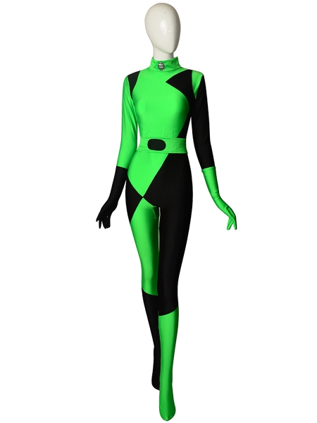 Último Traje de Shego de Kim Possible  Disfraz de Super villano Cosplay
