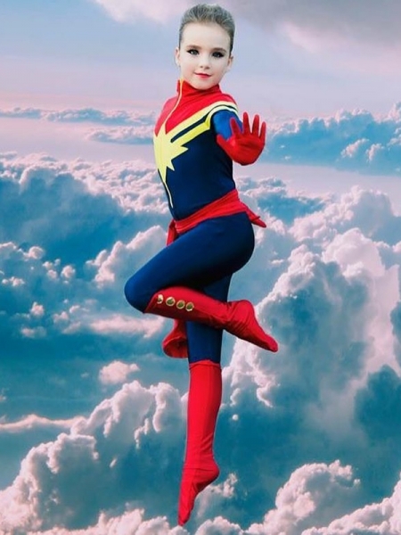 Disfraz de Marvel Carol Danvers para Niños 