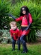 Kids The Incredibles 2 Violet Parr Printing Superhero Costume