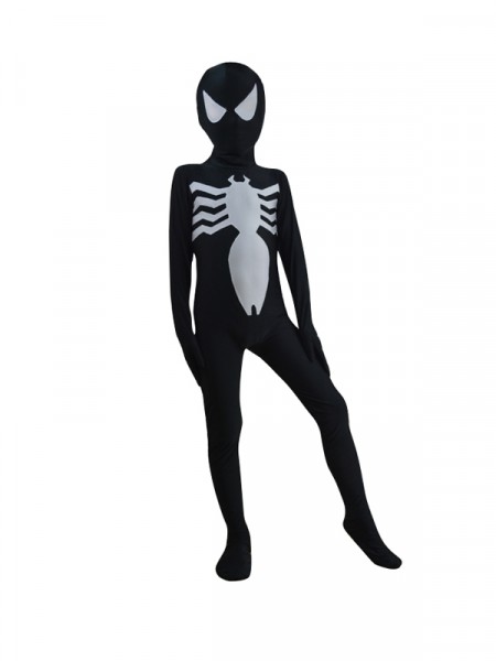 Kids Black Symbiote Vemon Spide-man Costume