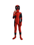 Kids Classic Deadpool Spandex Superhero Costume