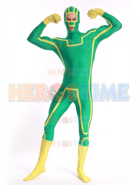 Kick-Ass Spandex Superhero Costume