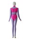 Mighty Lady Custom Pink & Purple Superhero Costume