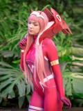 Zero Two Cosplay Costume DARLING in the FRANXX Printing DyeSub Suit