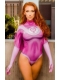Disfraz de Atom Eve Disfraz de Cosplay de impresión de superhéroe femenina invencible