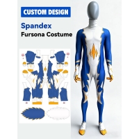 Custom Design Spandex Fursona Costume