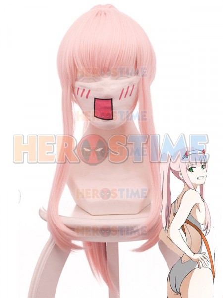 Zero Two Wig Darling in the Franxx Pink Cosplay Wig