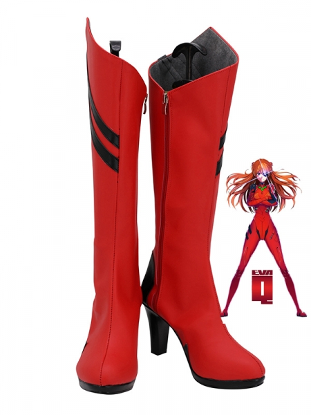 Neon Genesis Evangelion Asuka Cosplay Boots