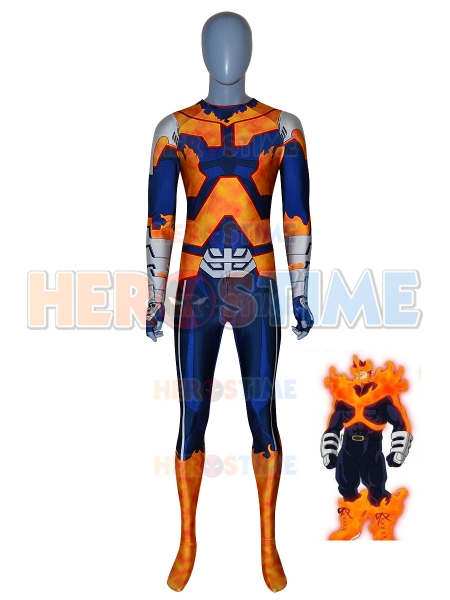 Endeavor Suit My Hero Academia Printing Cosplay Costume
