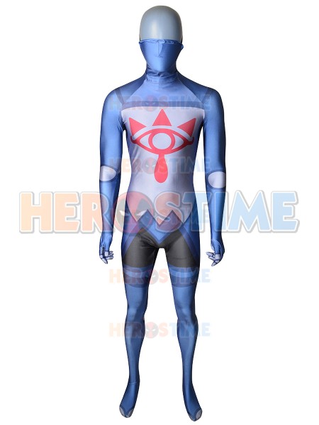 Sheikah Stealth Armor Costume Zelda Breath of the Wild Cosplay Costume Unshaded