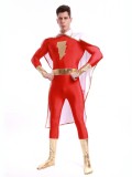 Captain-Marvel Superhero Costume
