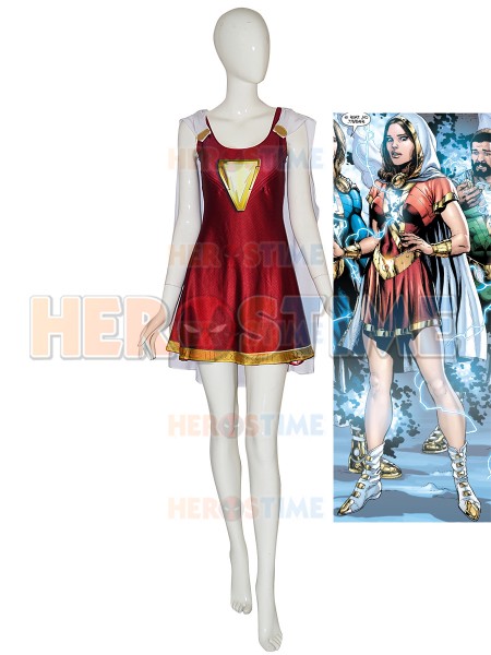 Mary-Marvel Suit Shazam Family 3D Printing Cosplay Costume