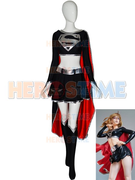Dark Supergirl Suit DC Comics Supervillain Costume