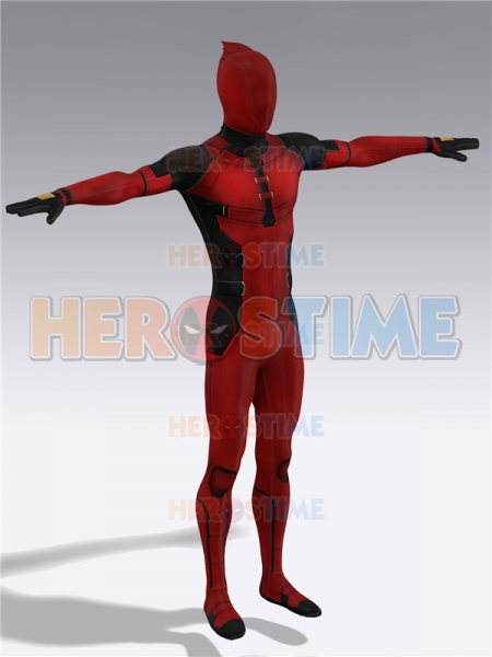 Disfraz de cosplay de Deadpool 3, versión cinematográfica
