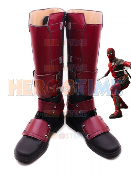 Hot Deadpool Superhero Boots Superhero Cosplay Shoes