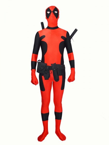 Newest Hot Deadpool Spandex Deadpool Costume