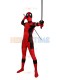 Red & Black Deadpool Spandex Deadpool Costume