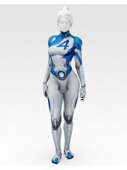 Rivals Invisible Woman Printing Cosplay Costume