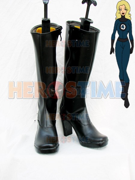 Invisible Woman Superhero Boots