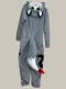 Pijama de una pieza Furry Fursona de diseño personalizado