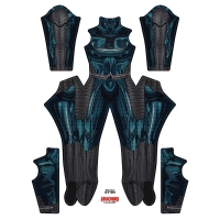 Aquaman 2 Cosplay Costume Female Version Printing Suit