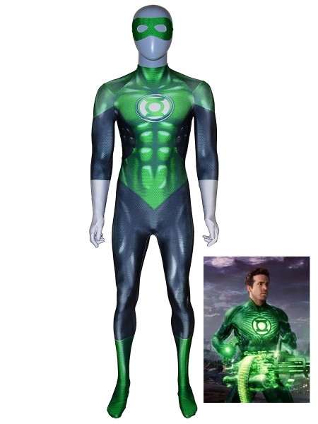 Green Lantern Costume Halloween Superhero Costume