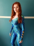 Traje Último de Queen Mera  Traje de Mera de la Versión de la Película de Aquaman en 2018 