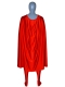 Disfraz de superhéroe de licra/spandex rojo y azul