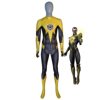 Disfraz de Linterna Amarilla de Sinestro Corps Cosplay