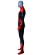 Disfraz de Red Lantern de Red Lantern Corps de impresión 3D sin máscarilla de ojos