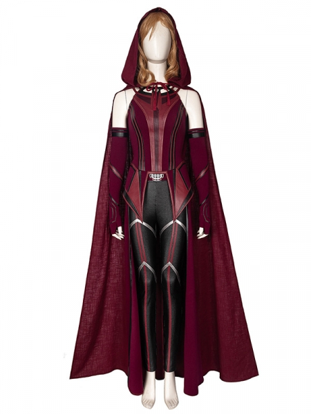 Scarlet Witch Costume Wandavision Finale Cosplay Costume