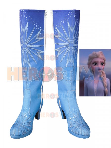 Frozen 2 Cosplay Elsa Cosplay Boots