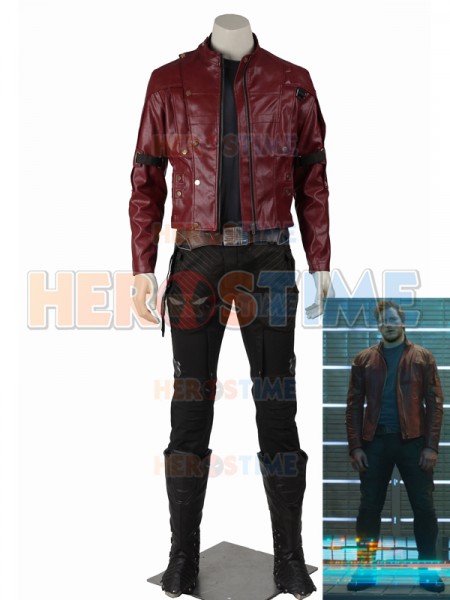 Gurdians of the Galaxy Star-Lord Deluxe Cosplay Costume