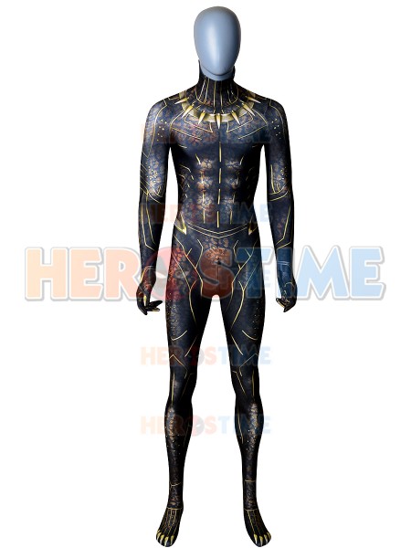 2018 Black Panther Disfraz de Killmonger sin máscara