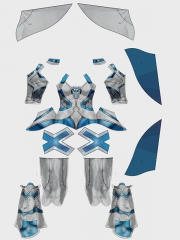 Emma Frost Rivals Printed Suit