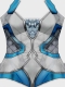 Traje estampado de Emma Frost Rivals