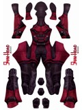 Remastered Netflix Daredevil Printing Cosplay Costume Remastered Netflix Daredevil Printing Cosplay Costume