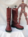 Daredevil Red Superhero Cosplay Boots
